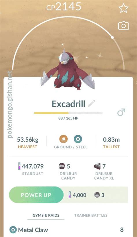 excadrill pogo|excadrill pokemon go counters.